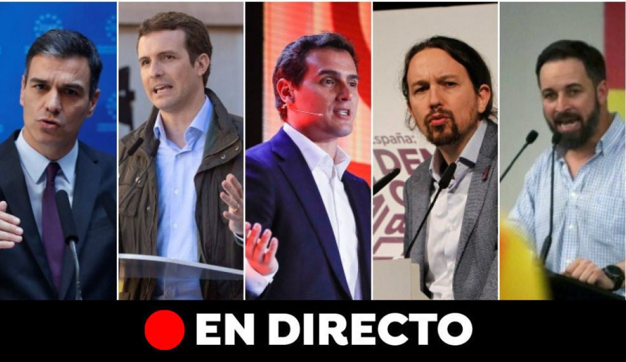 Elecciones generales 2019: Campaña electoral 10-N, en directo Elecciones generales 2019: Campaña electoral 10-N, en directo