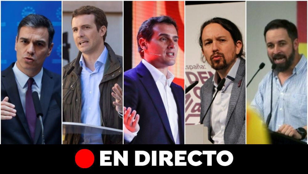 Elecciones generales 2019: Campaña electoral 10-N, en directo