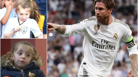 Sergio Ramos cumple el sueño de la pequeña Daniela Sergio Ramos cumple el sueño de la pequeña Daniela