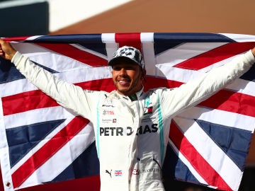 Lewis Hamilton, campeón del mundo de Fórmula 1