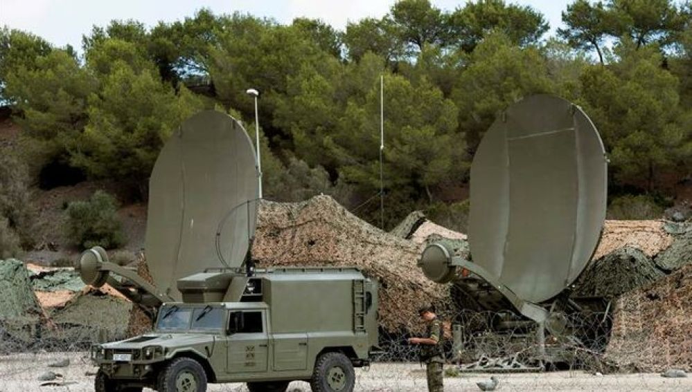 Imagen de archivo de militares españoles