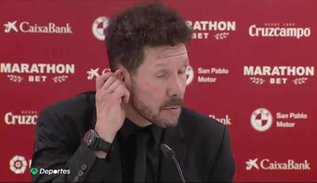 Simeone respalda a Costa: "Siempre estaré con los jugadores que se dejan la vida" Simeone respalda a Costa: "Siempre estaré con los jugadores que se dejan la vida"