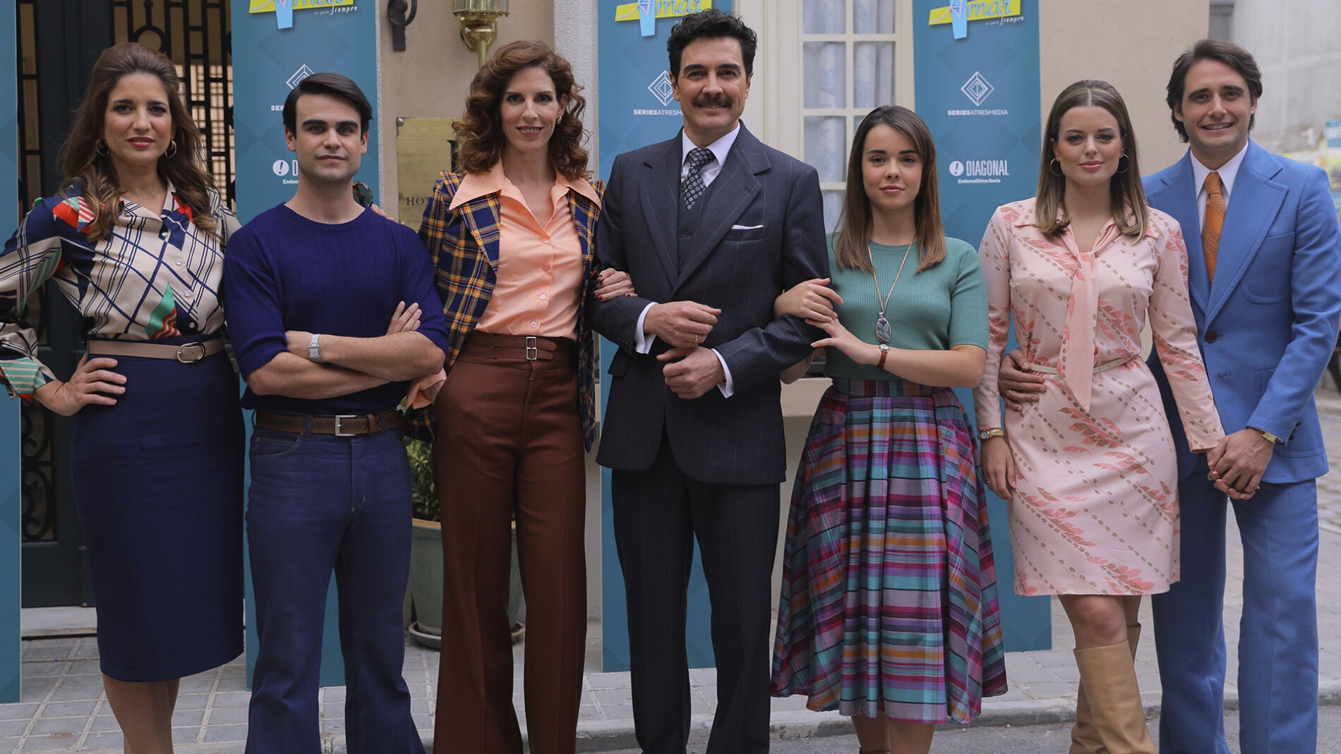 Los protagonistas de 'Amar es para siempre' presentan la octava temporada