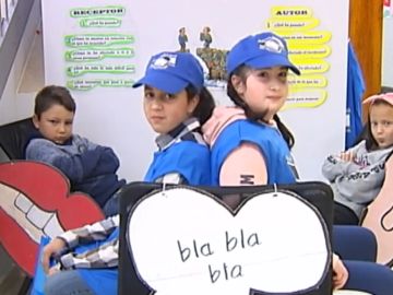 Sala de mediación en un colegio de Palencia