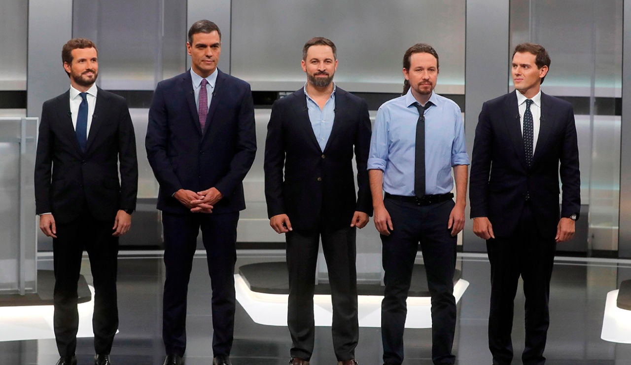 Elecciones Generales 2019: Debate entre los cinco principales candidatos el 4 de noviembre Elecciones Generales 2019: Debate entre los cinco principales candidatos el 4 de noviembre