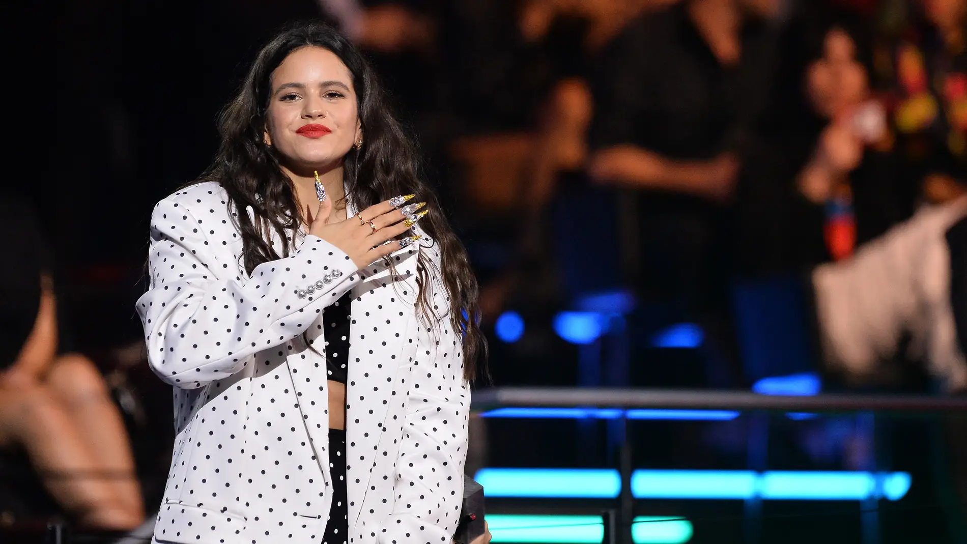 Rosalía durante los MTV EMAs 2019 