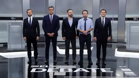 Los candidatos en el debate electoral Los candidatos en el debate electoral