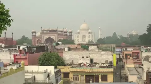 Purificadores de aire para proteger al Taj Mahal de la contaminación extrema en la India Purificadores de aire para proteger al Taj Mahal de la contaminación extrema en la India