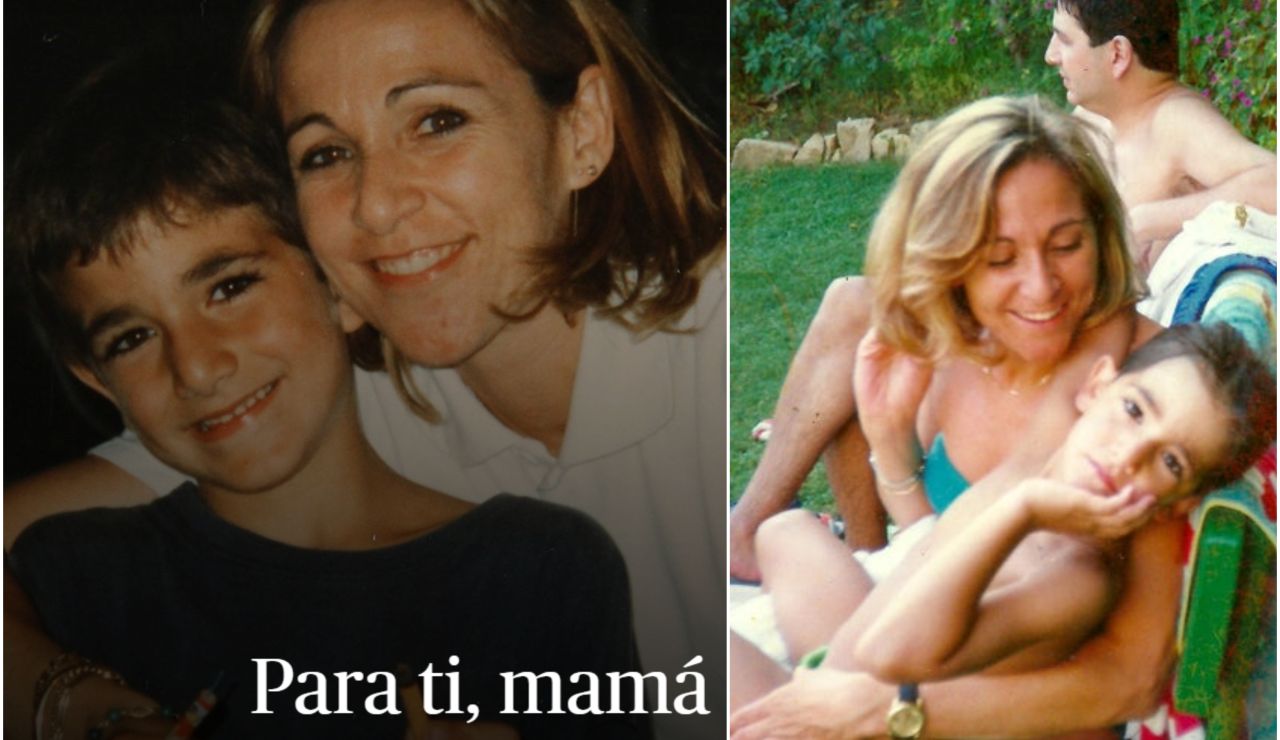 Ricky Rubio junto a su madre Ricky Rubio junto a su madre