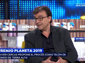 Javier Cercas: "Lo que pasa en Cataluña me ha cambiado como escritor y como persona" Javier Cercas: "Lo que pasa en Cataluña me ha cambiado como escritor y como persona"
