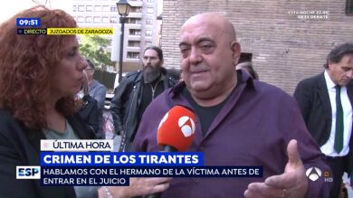 El hermano de la víctima de Rodrigo Lanza: 