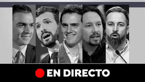 Candidatos participantes en el debate electoral del 10N Candidatos participantes en el debate electoral del 10N