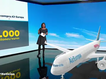 REEMPLAZO Iberia comprará Air Europa por mil millones de euros REEMPLAZO Iberia comprará Air Europa por mil millones de euros