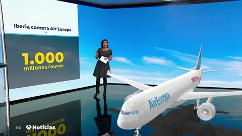 REEMPLAZO Iberia comprará Air Europa por mil millones de euros REEMPLAZO Iberia comprará Air Europa por mil millones de euros
