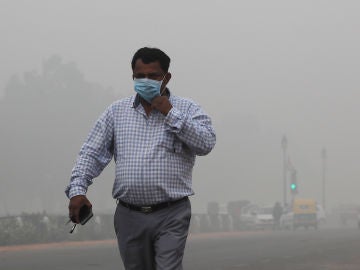 Contaminación en Nueva Delhi