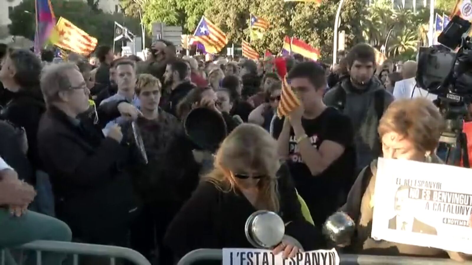 Despliegue policial en Barcelona por los premios Princesa de Girona