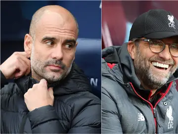 Pep Guardiola y Jürgen Klopp Pep Guardiola y Jürgen Klopp