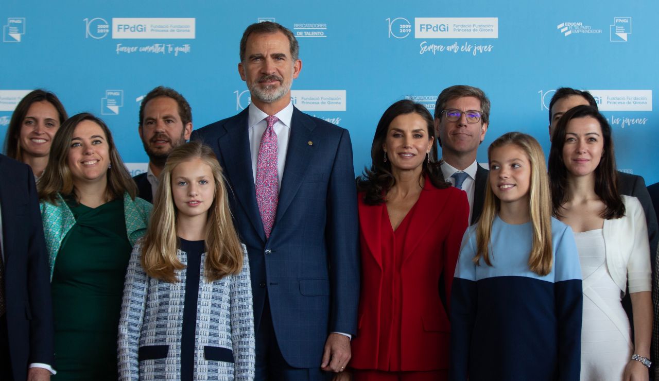 La Familia Real antes de los Premios Princesa de Girona La Familia Real antes de los Premios Princesa de Girona