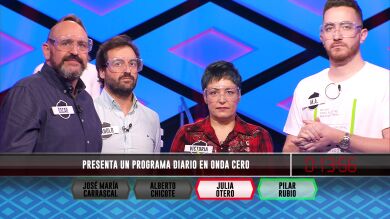 Julia Otero inaugura el marcador de 'Los dispersos' en '¡Boom!' 