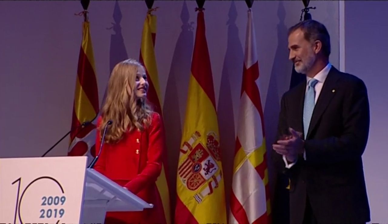 Princesa Leonor: "Cataluña siempre ocupará un lugar especial en mi corazón" Princesa Leonor: "Cataluña siempre ocupará un lugar especial en mi corazón"