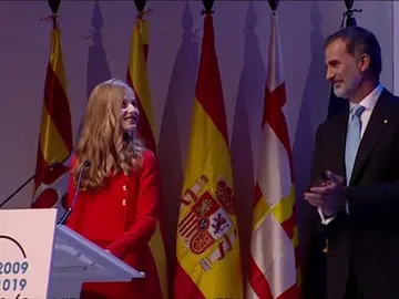 Princesa Leonor: "Cataluña siempre ocupará un lugar especial en mi corazón" Princesa Leonor: "Cataluña siempre ocupará un lugar especial en mi corazón"