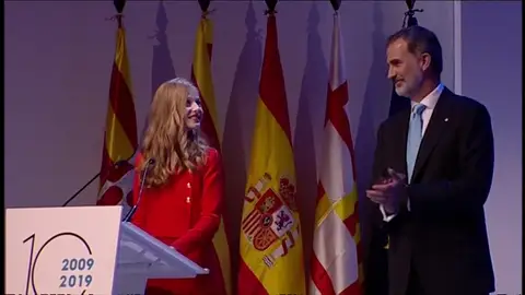 Princesa Leonor: "Cataluña siempre ocupará un lugar especial en mi corazón" Princesa Leonor: "Cataluña siempre ocupará un lugar especial en mi corazón"