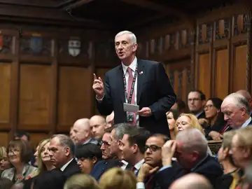 El nuevo presidente de la Cámara de los Comunes, Lindsay Hoyle El nuevo presidente de la Cámara de los Comunes, Lindsay Hoyle