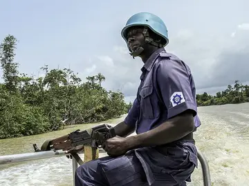 Imagen de la Policía nigeriana Imagen de la Policía nigeriana