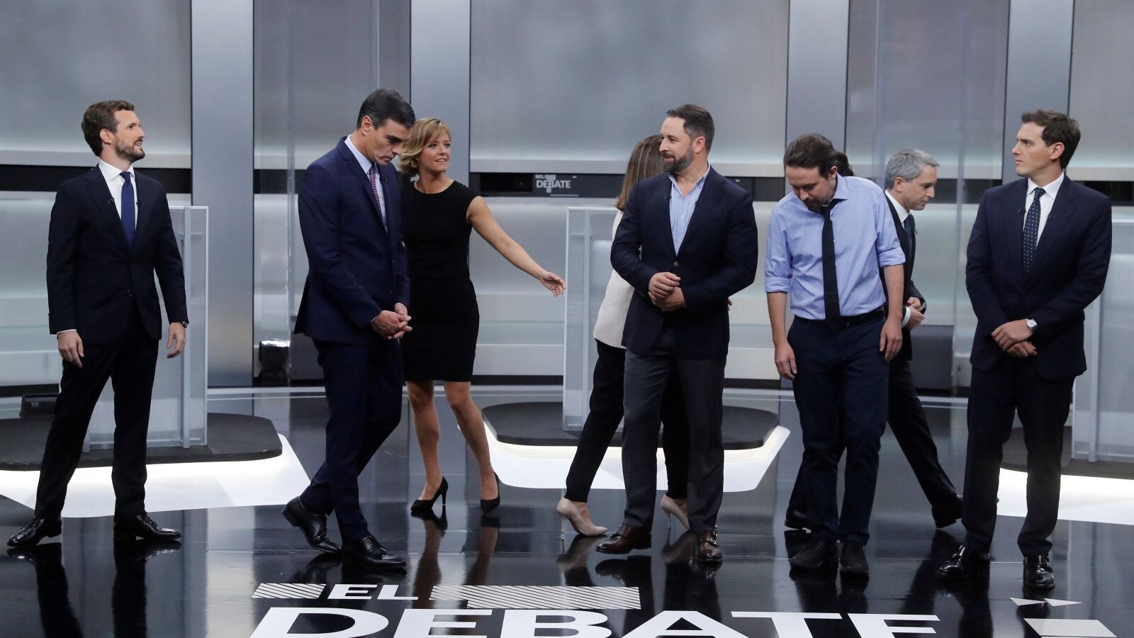 Lo que no se vio del debate electoral: ¿Qué candidatos charlaron amistosamente en la publicidad?