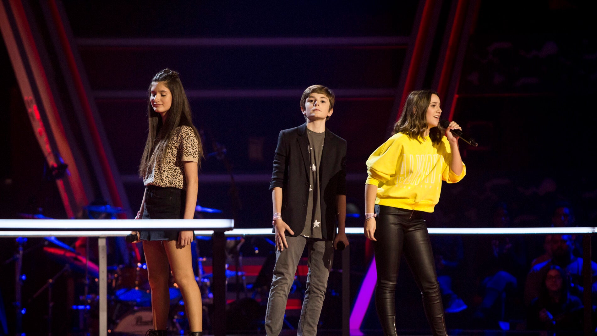 Miguel Martín, Laura Valle e Irene Gil cantan ‘How deep is your love’ en las Batallas de ‘La Voz Kids’ 