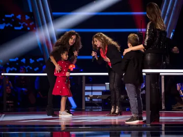 Rosario y Lolita Flores cantan ‘Te quiero vida mía’ con Yolaini Viñas en las Batallas de ‘La Voz Kids’ Rosario y Lolita Flores cantan ‘Te quiero vida mía’ con Yolaini Viñas en las Batallas de ‘La Voz Kids’