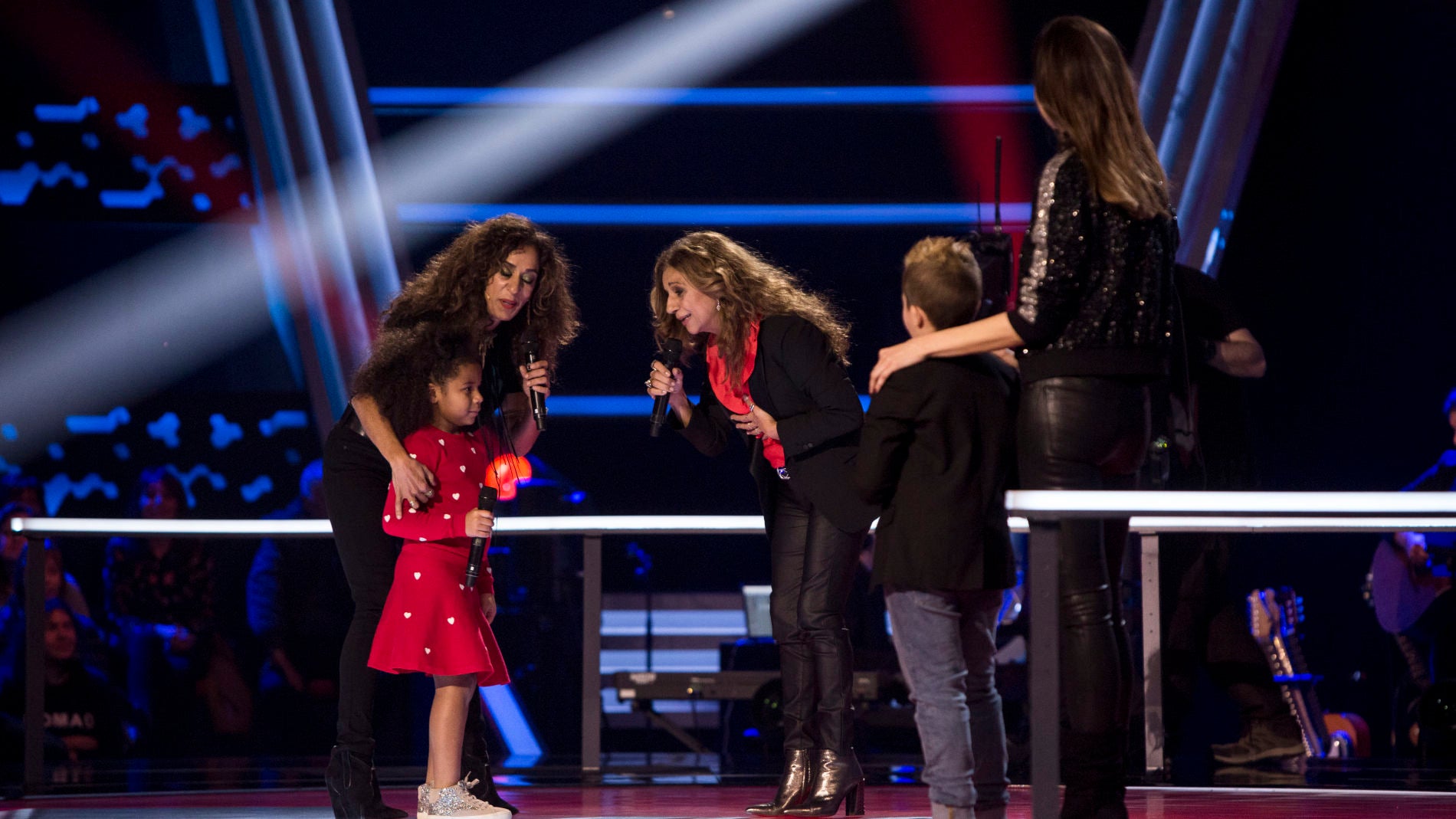 Rosario y Lolita Flores cantan &lsquo;Te quiero vida m&iacute;a&rsquo; con Yolaini Vi&ntilde;as en las Batallas de &lsquo;La Voz Kids&rsquo;