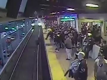Accidente en el Metro de San Francisco