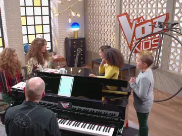 Los divertidos ensayos con los ‘mini monstruos’ de Rosario y Lolita Flores para las Batallas de ‘La Voz Kids’ Los divertidos ensayos con los ‘mini monstruos’ de Rosario y Lolita Flores para las Batallas de ‘La Voz Kids’