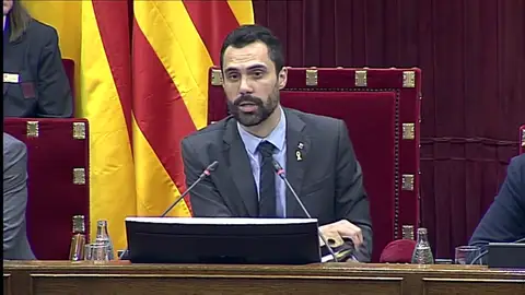 El presidente del Parlament no tendrá en cuenta los avisos del Tribunal Constitucional El presidente del Parlament no tendrá en cuenta los avisos del Tribunal Constitucional