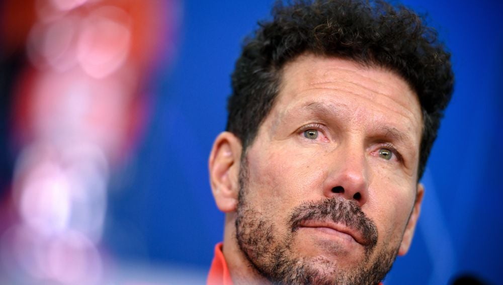Simeone, en rueda de prensa