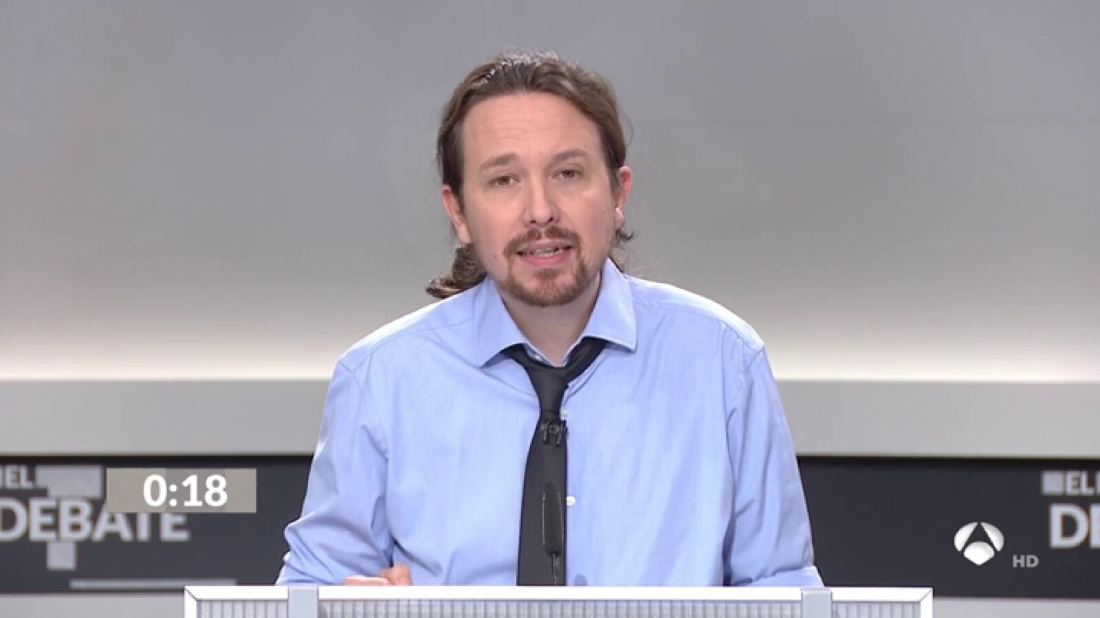 Pablo Iglesias dedica su 'minuto de oro' a los jóvenes: 