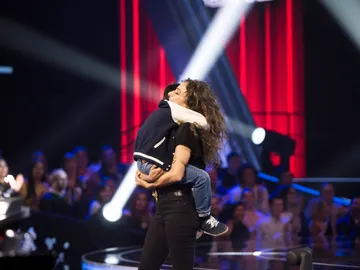 Rosario y Lolita Flores se queda con Daniel García en las Batallas de ‘La Voz Kids’ Rosario y Lolita Flores se queda con Daniel García en las Batallas de ‘La Voz Kids’