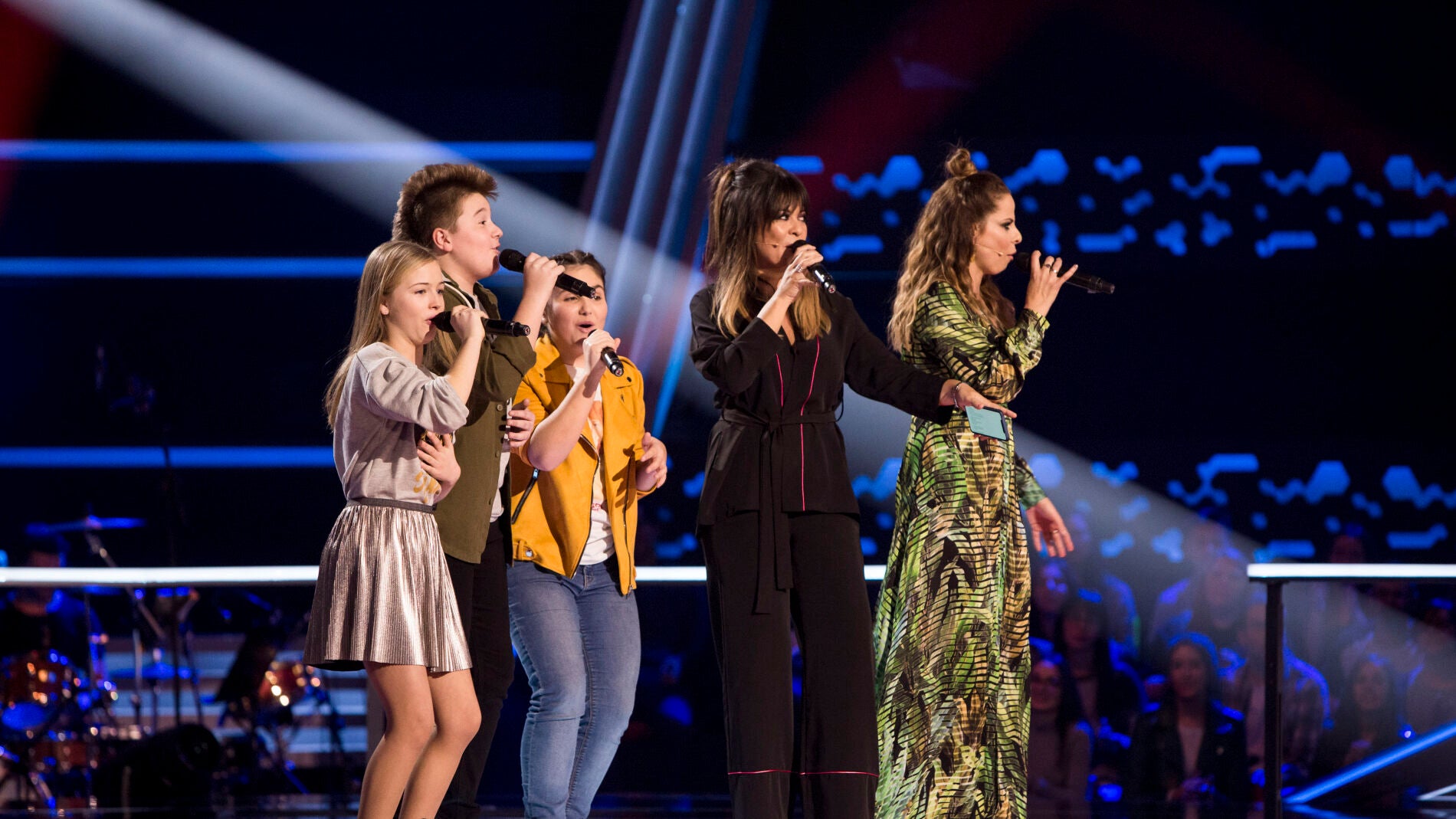 Vanesa Mart&iacute;n y Pastora Soler junto a sus talents cantan &lsquo;Contam&iacute;name&rsquo; en &lsquo;La Voz Kids&rsquo; 