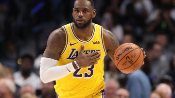 LeBron James, con los Lakers