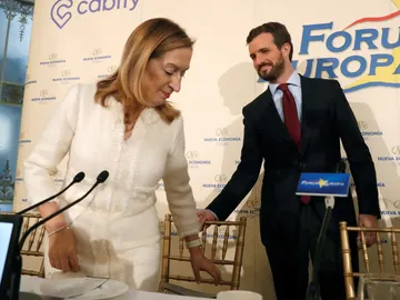 Pablo Casado y Ana Pastor Pablo Casado y Ana Pastor