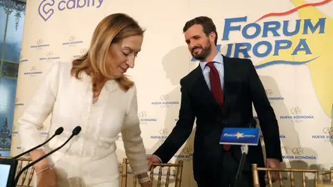 Pablo Casado y Ana Pastor Pablo Casado y Ana Pastor