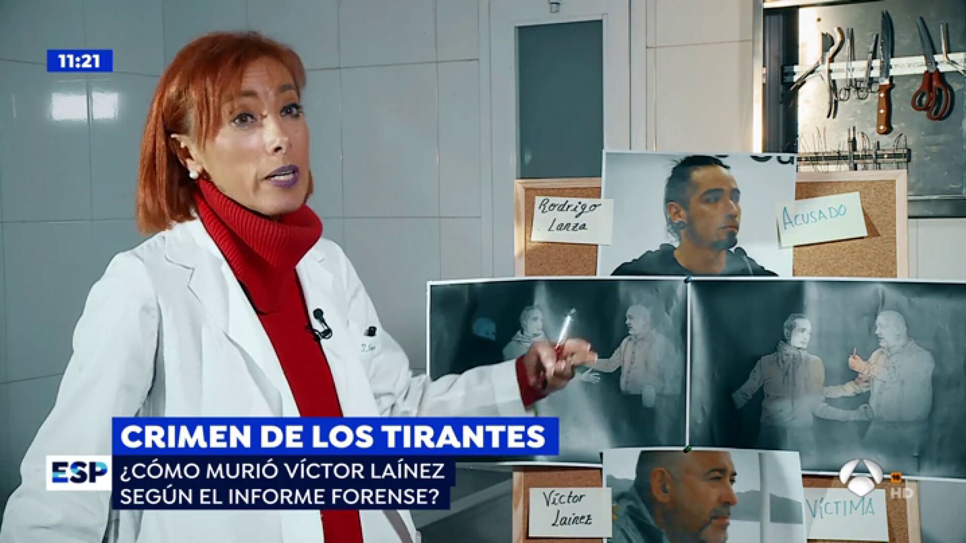 La autopsia de Victor La&iacute;nez.