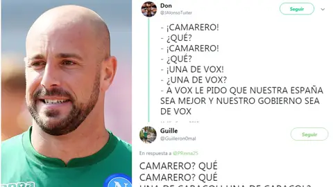 Las respuestas de Pepe Reina en Twitter Las respuestas de Pepe Reina en Twitter