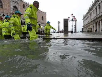 Imagen de las inundaciones en Venecia (Archivo) Imagen de las inundaciones en Venecia (Archivo)
