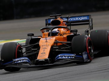 Carlos Sainz, durante el GP de Brasil