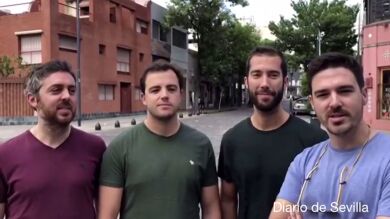 Cuatro médicos residentes salvan la vida a una joven en pleno vuelo a Buenos Aires