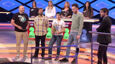 'Los dispersos' se acuerdan de Erundino, de 'Los lobos', al enfrentarse a una pregunta en '¡Boom!'
