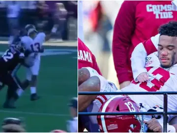 La terrible lesión de Tua Tagovailoa La terrible lesión de Tua Tagovailoa