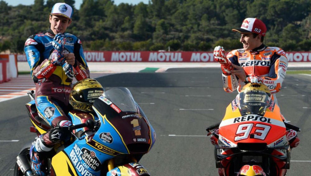 Los hermanos Márquez compartirán equipo